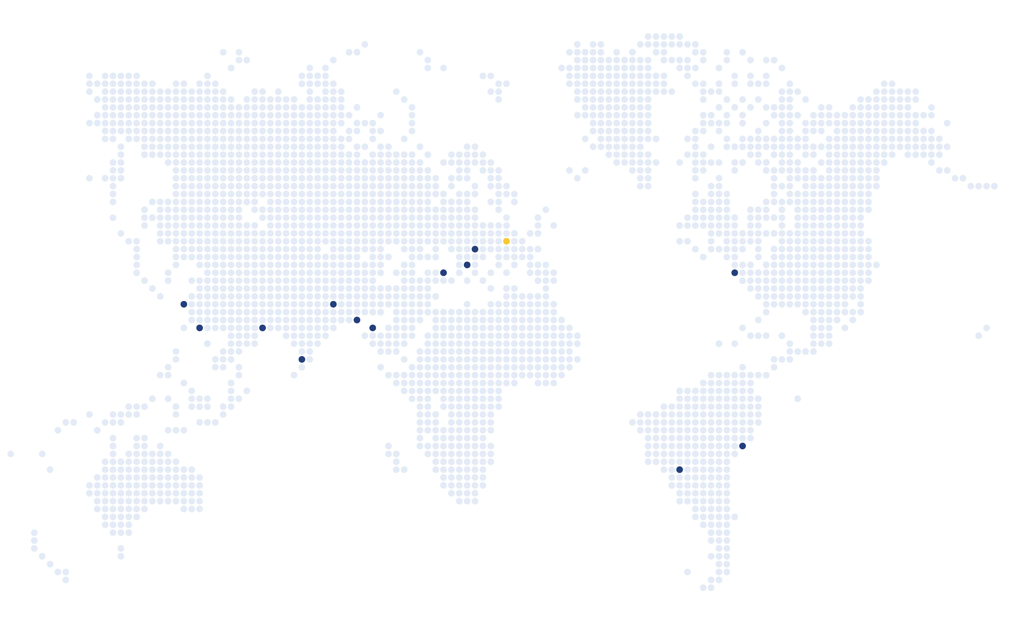 World Map of Tradewinds International Trade and Finance Presence